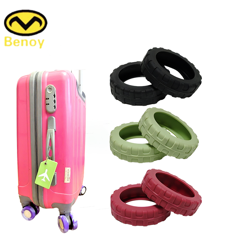 Waterproof Silicone Luggage Wheel Protectors &ndash; Anti-Scratch, Noise-Free Travel Essentials|silicone luggage wheel protectors