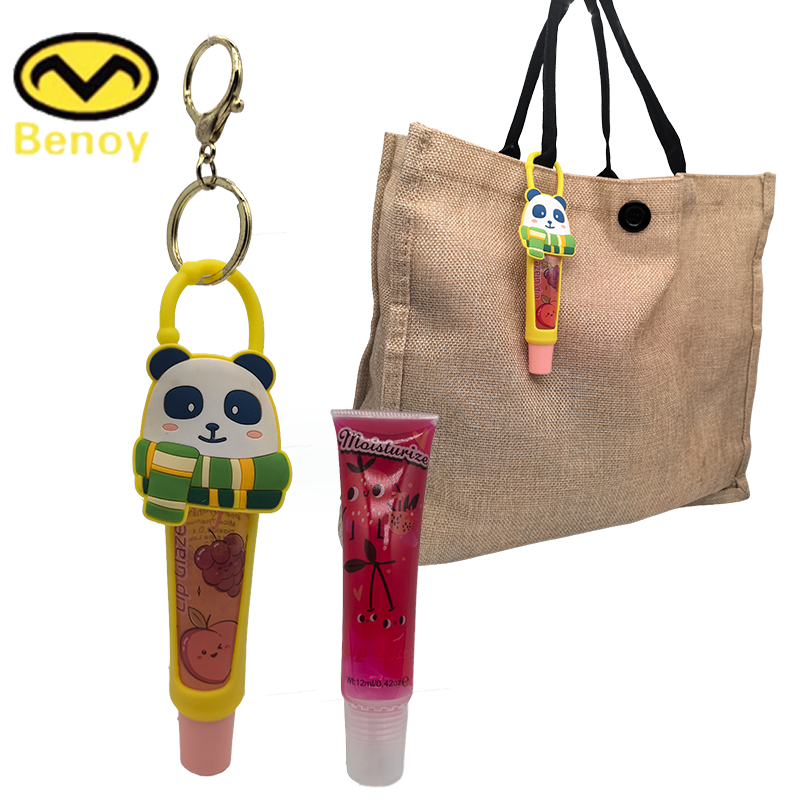 Lip Gloss Holder Keychain &ndash; Giftable Beauty Accessory for Wholesale Buyers|lip gloss holder keychain,lip balm holder with clip,lip gloss holder for keychain,lip gloss holder keychian wholesale,lip balm holder tube keychain,travel-friendly lip gloss pouch,giftable beauty accessories